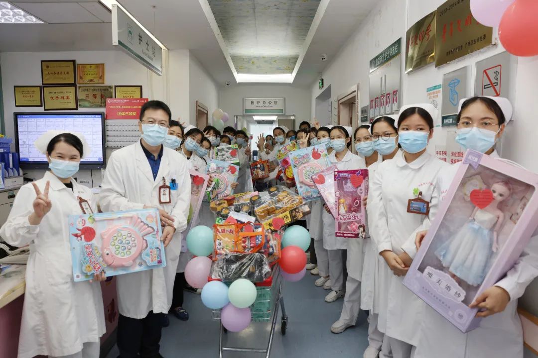 广西医科大一附院多科室举行六一儿童节主题活动