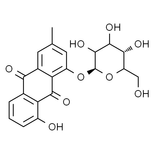 大黄酚-8-O-葡萄糖苷 HPLC≥98%