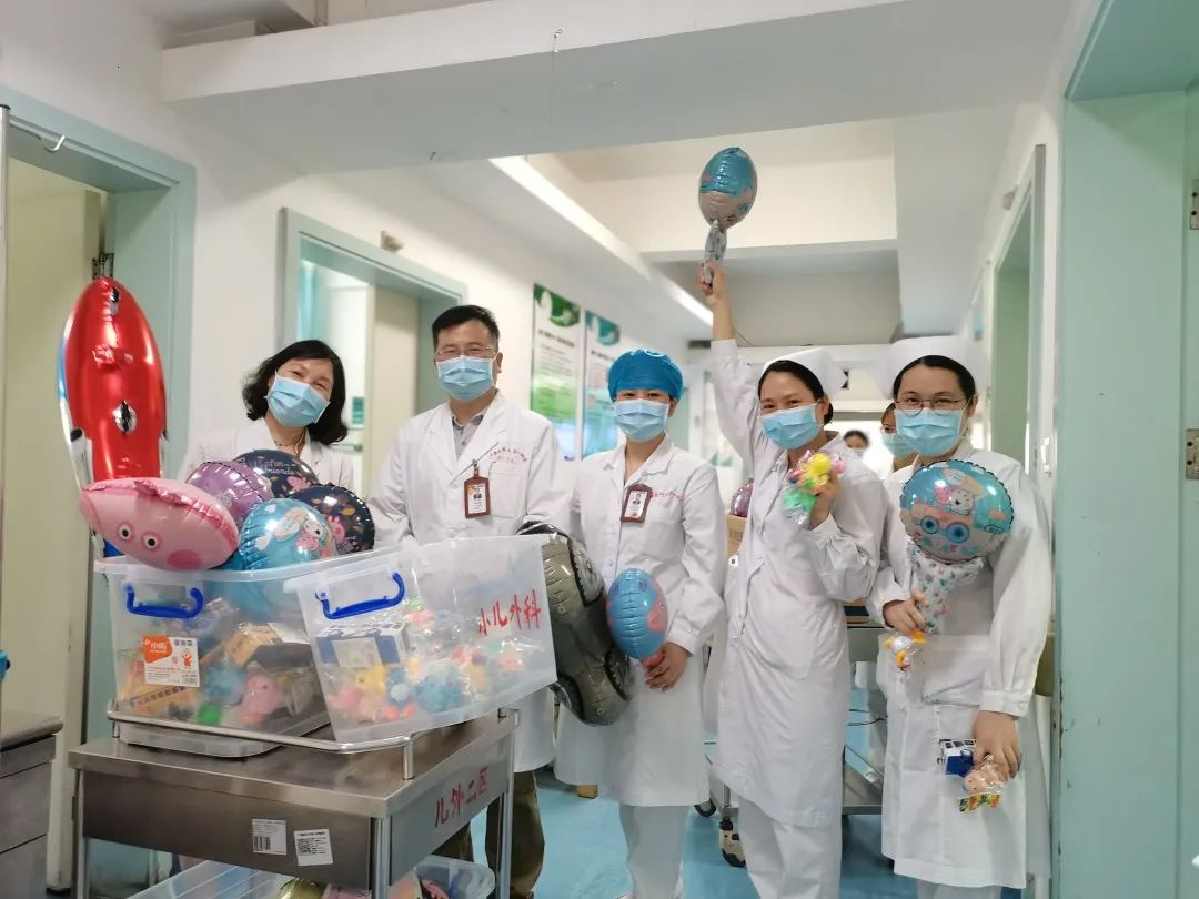 广西医科大一附院多科室举行六一儿童节主题活动