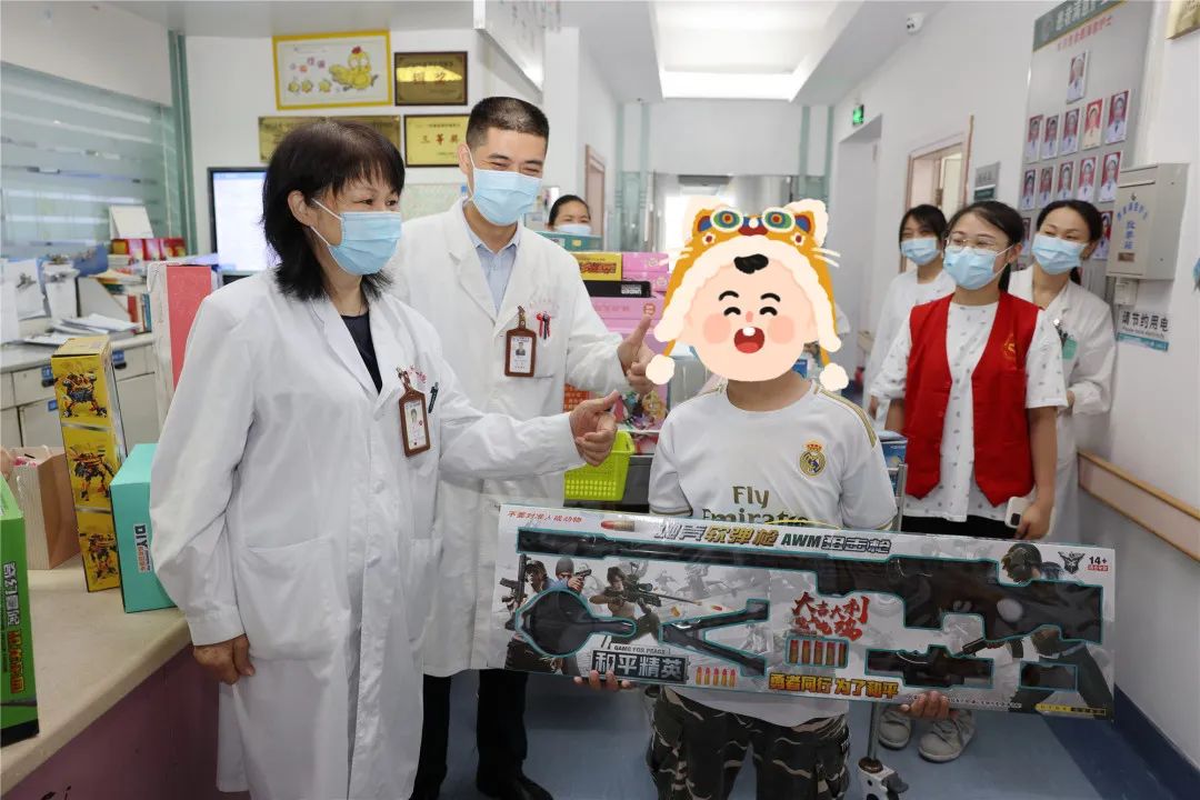 广西医科大一附院多科室举行六一儿童节主题活动