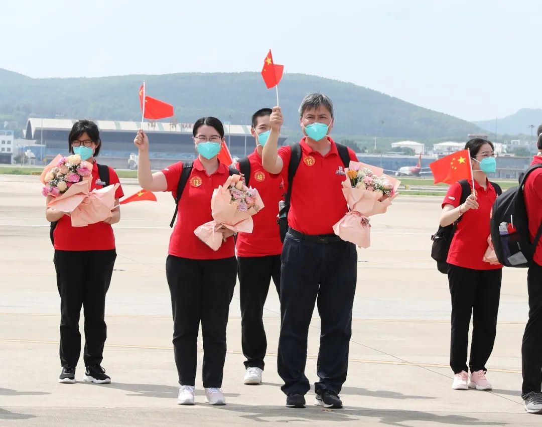 守「沪」归来，欢迎回家！广西医科大一附院 132 名援沪医疗队员凯旋