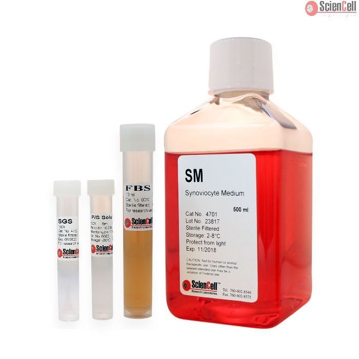 Sciencell 4701 滑膜细胞培养基 SM 现货特价