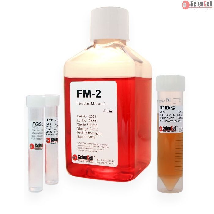 Sciencell 2331 成纤维细胞培养基-2 FM-2 现货特价