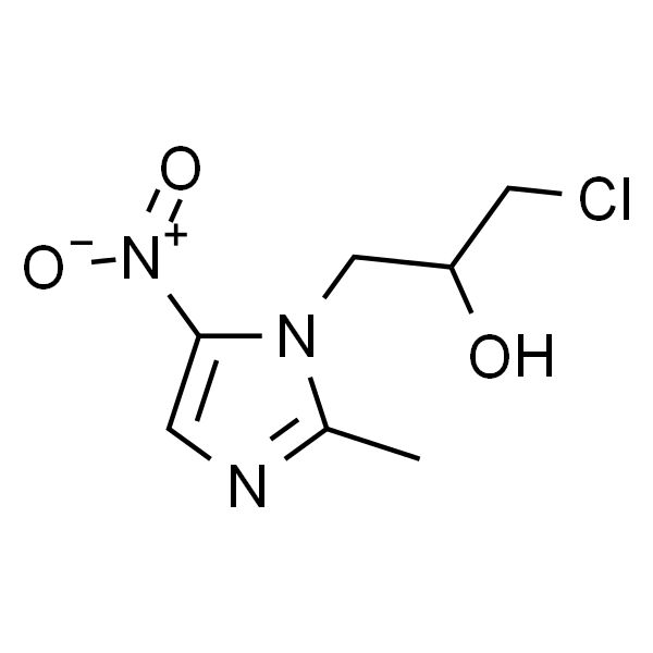 1-(3-氯-2-羟基丙基)-2-甲基-5-硝基咪唑，化学对照品(100mg )