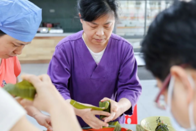 浓情端午节，粽香飘江北——南京江北医院开展员工包粽子比赛