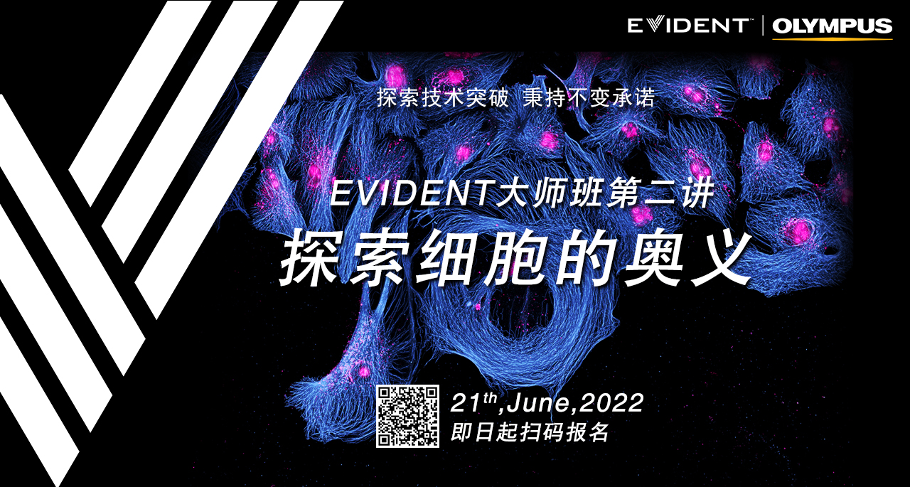 邀您揭秘丨EVIDENT大师班第二讲：探索细胞的奥义