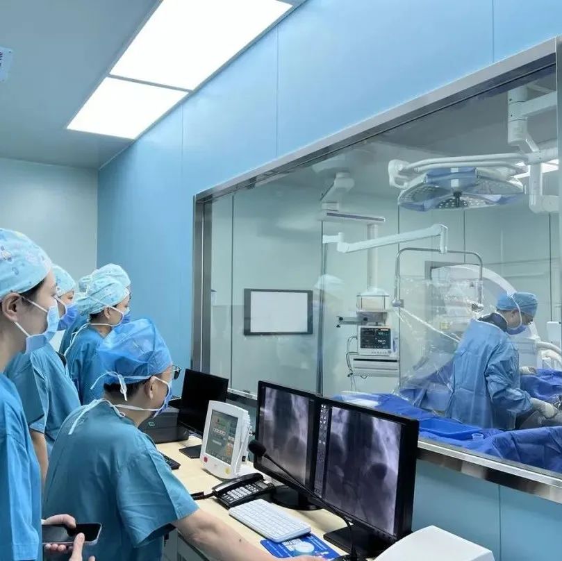 北京高博博仁医院第一例 TACE 手术顺利实施！