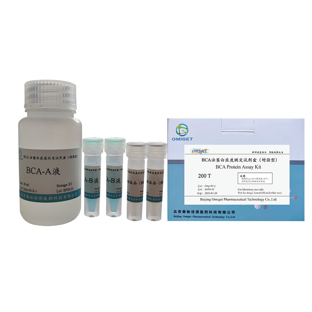 BCA法蛋白浓度测定试剂盒