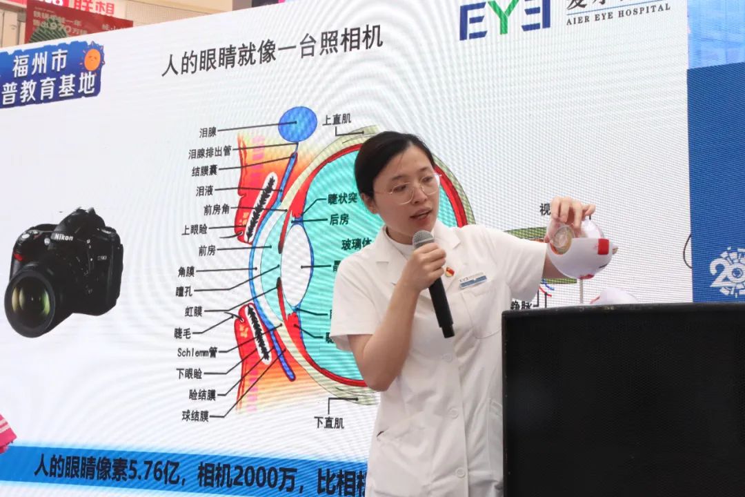 爱尔眼科 20 周年「呵护眼健康 一年一眼检」全国眼健康科普巡展-福州站，圆满落幕