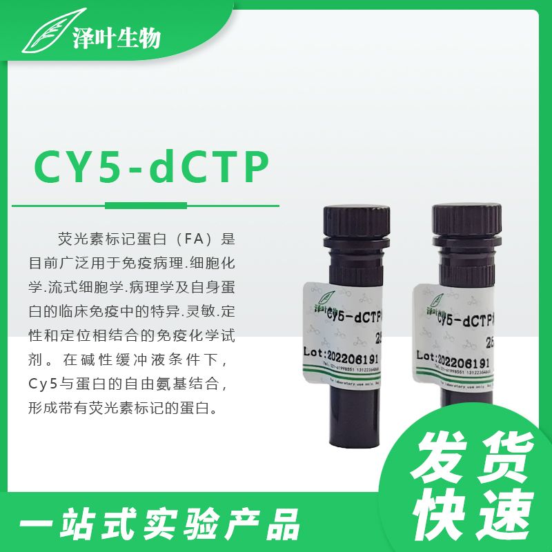 Cy5-dCTP溶液，10mM(Cy5-dCTP Solution)   ZY130996-25ul 