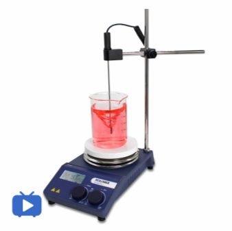  新SCI340-ProA老MS-H-ProA 抛光铝盘面数控加热型磁力搅拌器套装