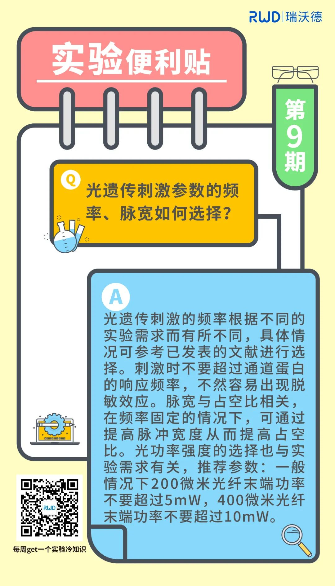 光遗传刺激参数的频率、脉宽如何选择？