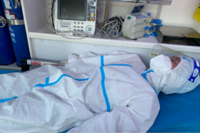 当入户核酸采样遇上 30℃+的夏天——苍南县中医院陈霞