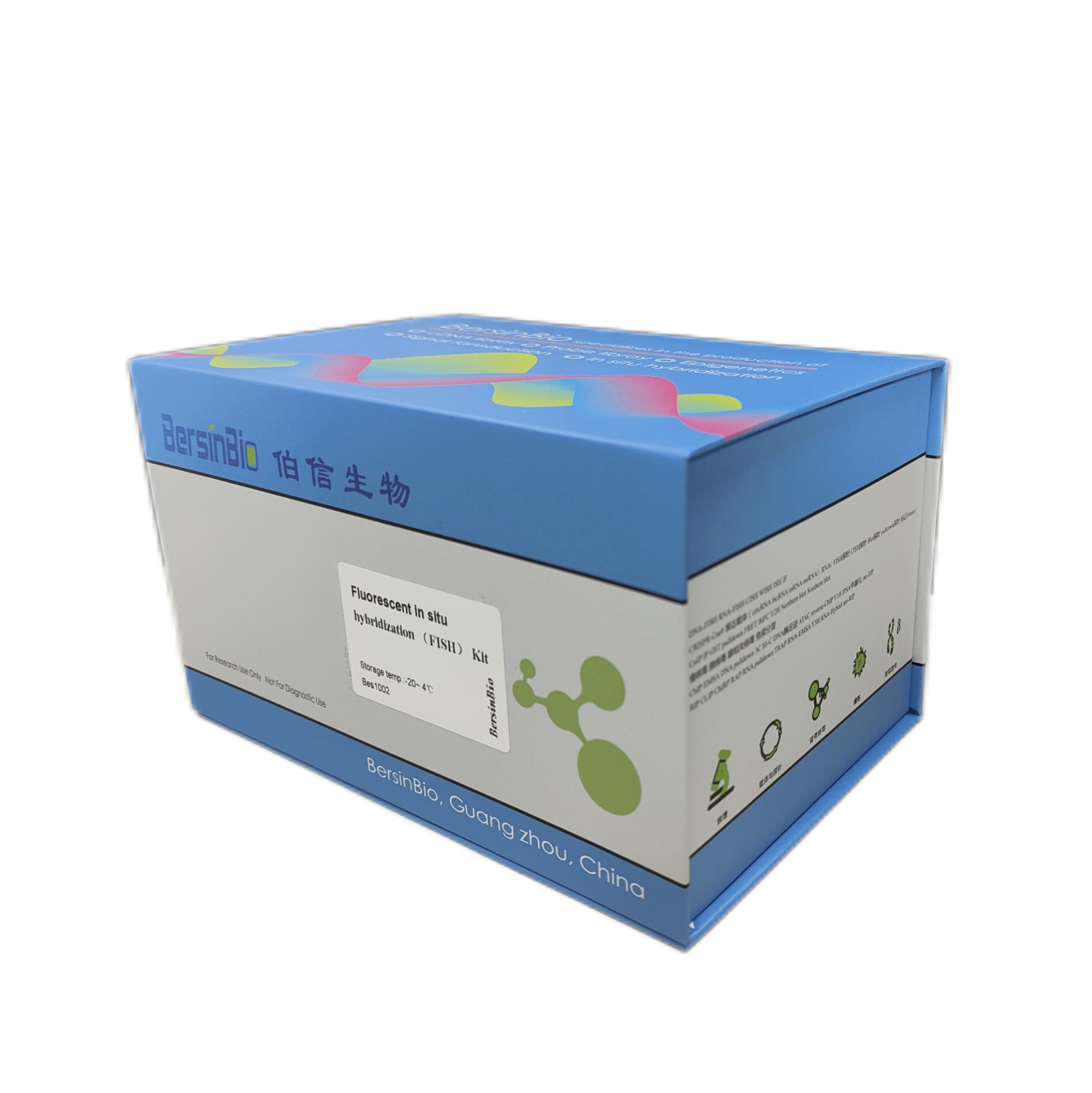 RNA荧光原位杂交(RNA-FISH)试剂盒（RNA-FISH(长链) Kit，30T）