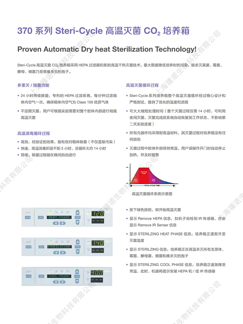 Thermo Forma 370 系列 Steri-Cycl