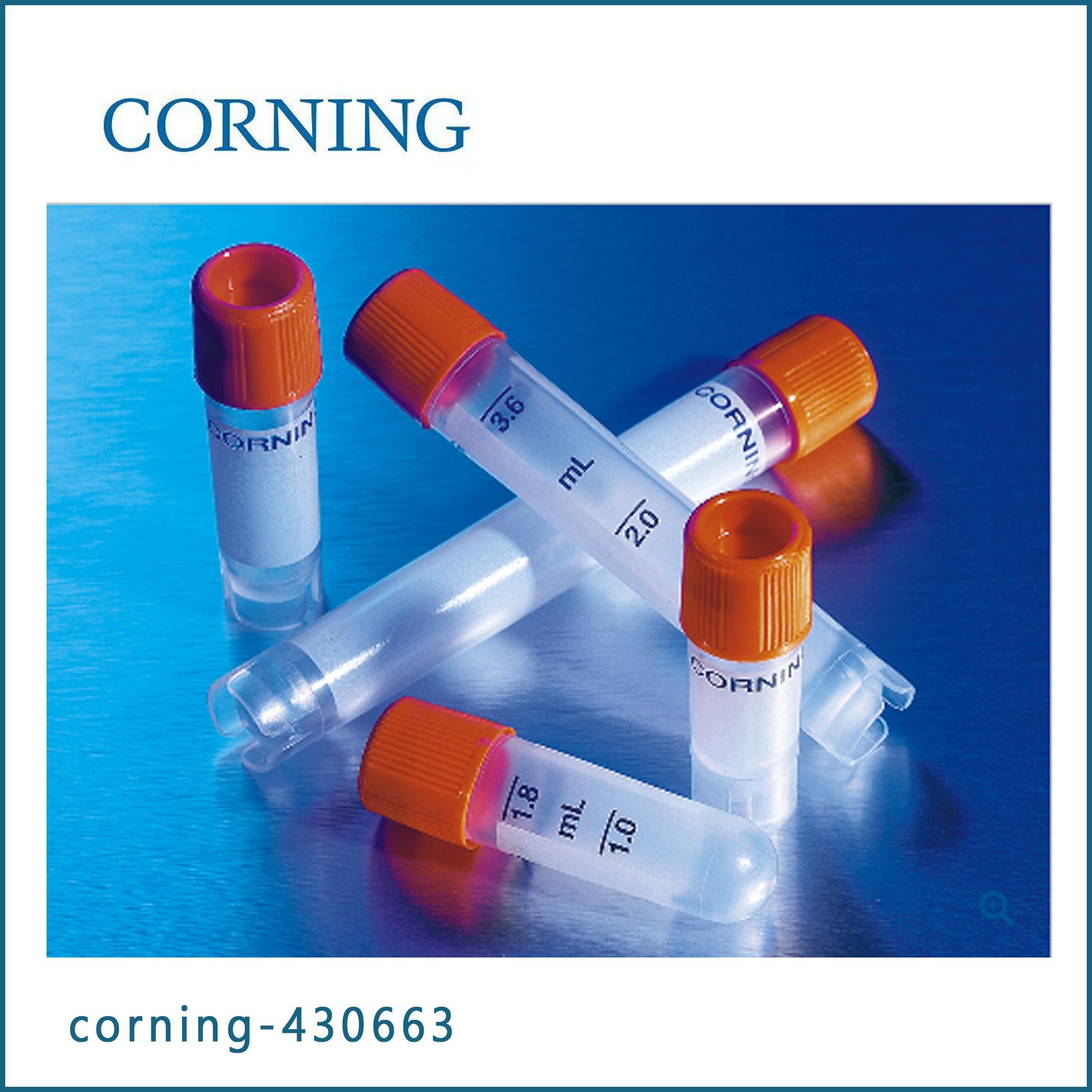 康宁Corning 430663 5.0ml可立外旋冻存管