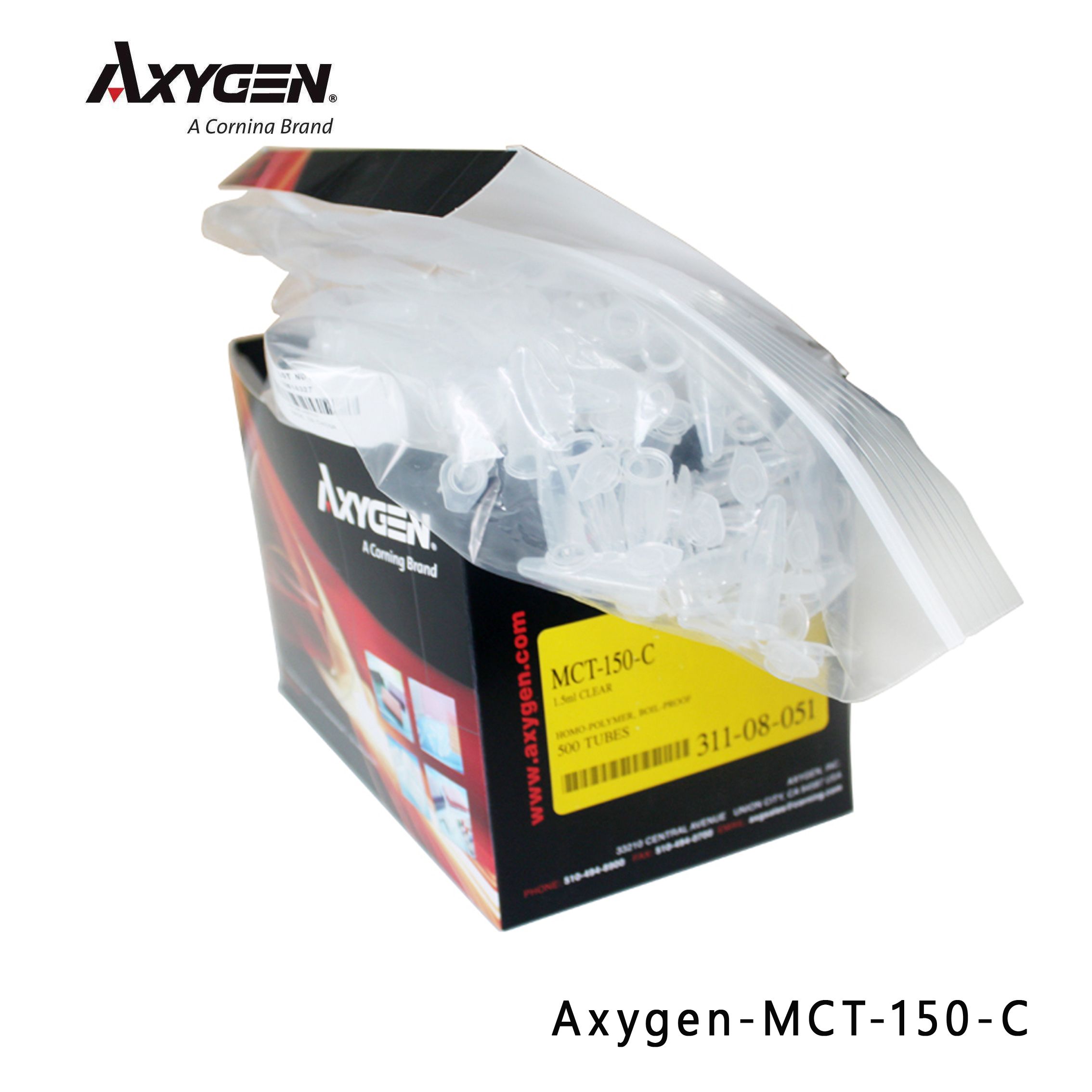 爱思进 Axygen MCT-150-C 1.5ml离心管