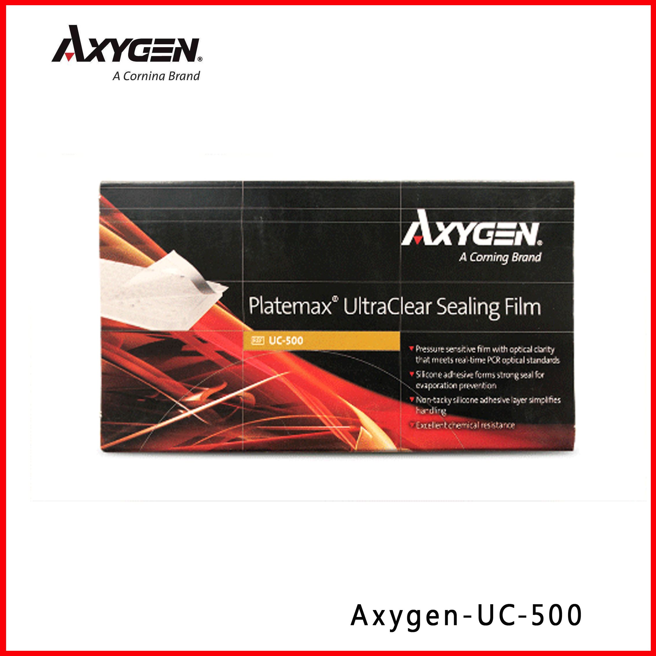 爱思进Axygen UC-500  70 µm超高透明度压力敏感封板膜，适用于实时荧光定量PCR，非灭菌