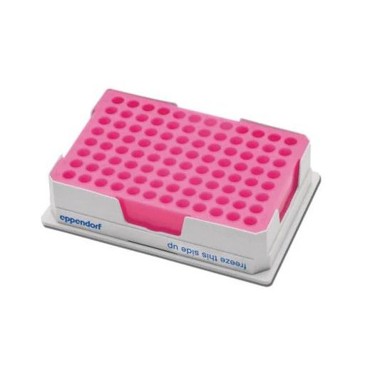 艾本德Eppendorf 3881000023 PCR-Cooler低温指示冰盒0.2ml，粉红色冰盒