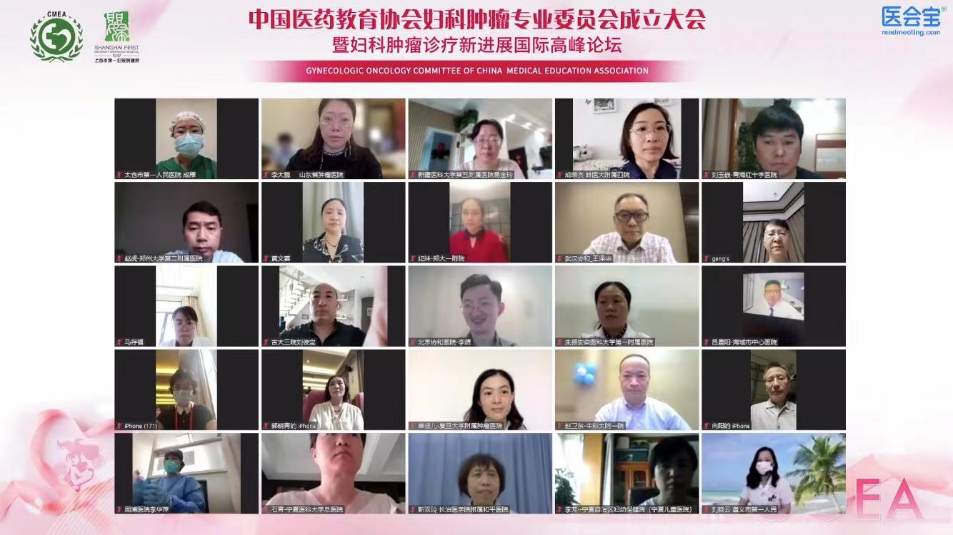 汇智聚力，共促发展！中国医药教育协会妇科肿瘤专业委员会成立大会成功举行