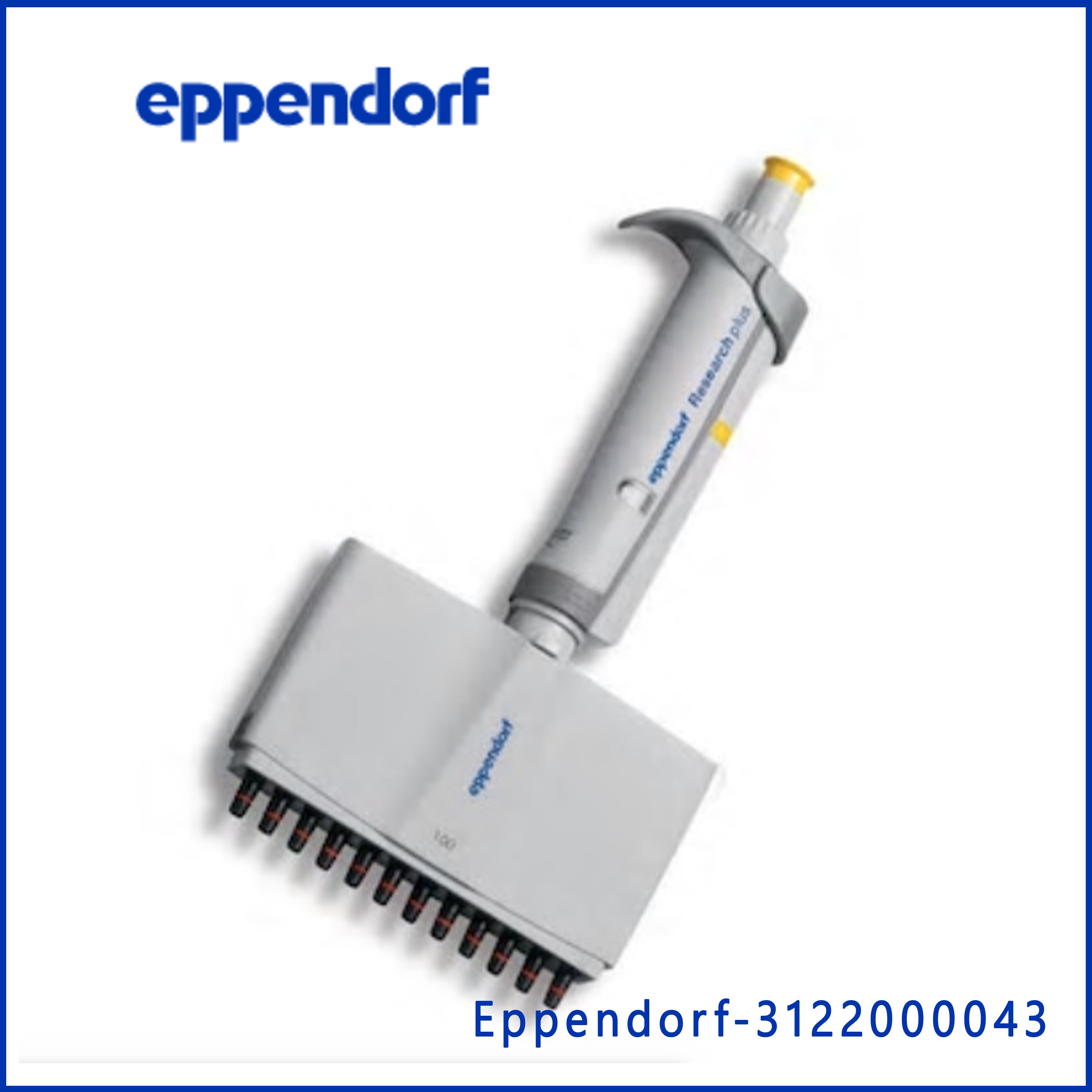 艾本德Eppendorf 3122000043 10-100ul 手动十二道整支消毒移液器