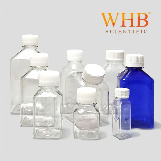 厂家供应 WHB 60ml血清瓶，方形血清培养基瓶， 方形培养基瓶  血清瓶生产厂家