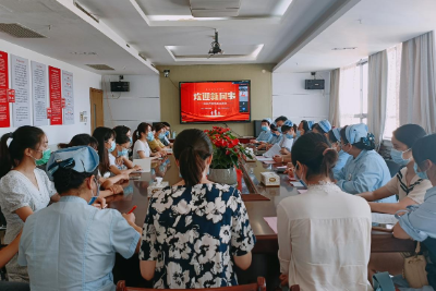南昌大学第二附属医院召开 2022 年新入职护理硕士研究生见面会