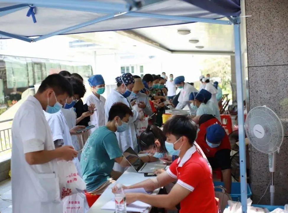 广西壮族自治区人民医院无偿献血活动献血量创新高