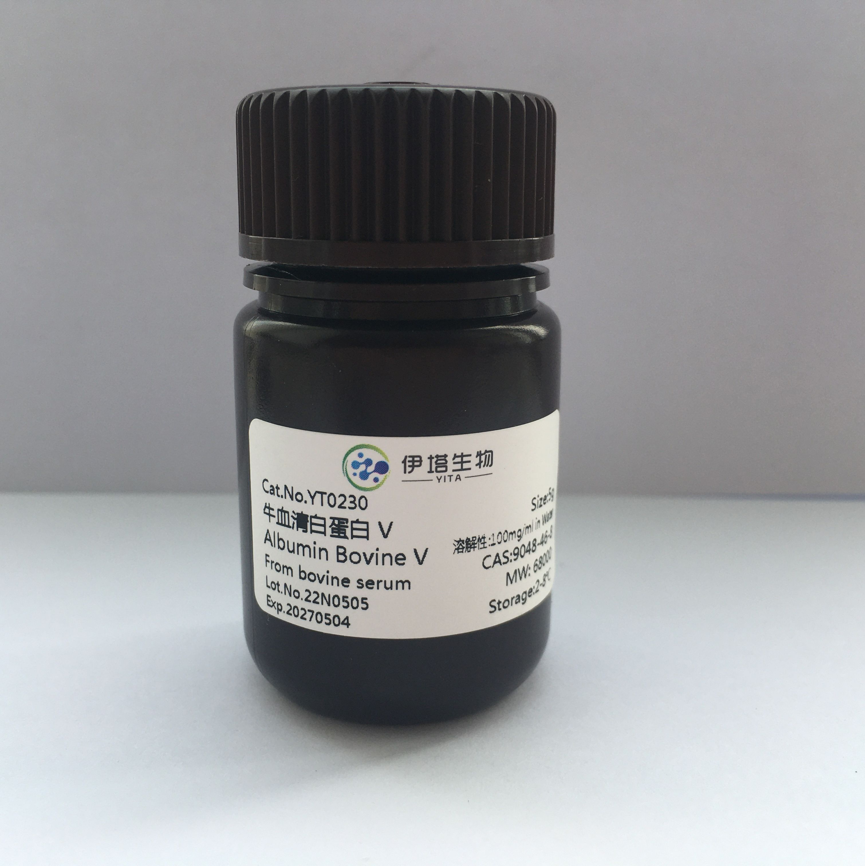 BSA 牛血清白蛋白V CAS:9048-46-8