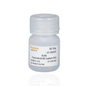 Tyrphostin AG 490(Tyrphostin B42) JAK2/EGFR抑制剂