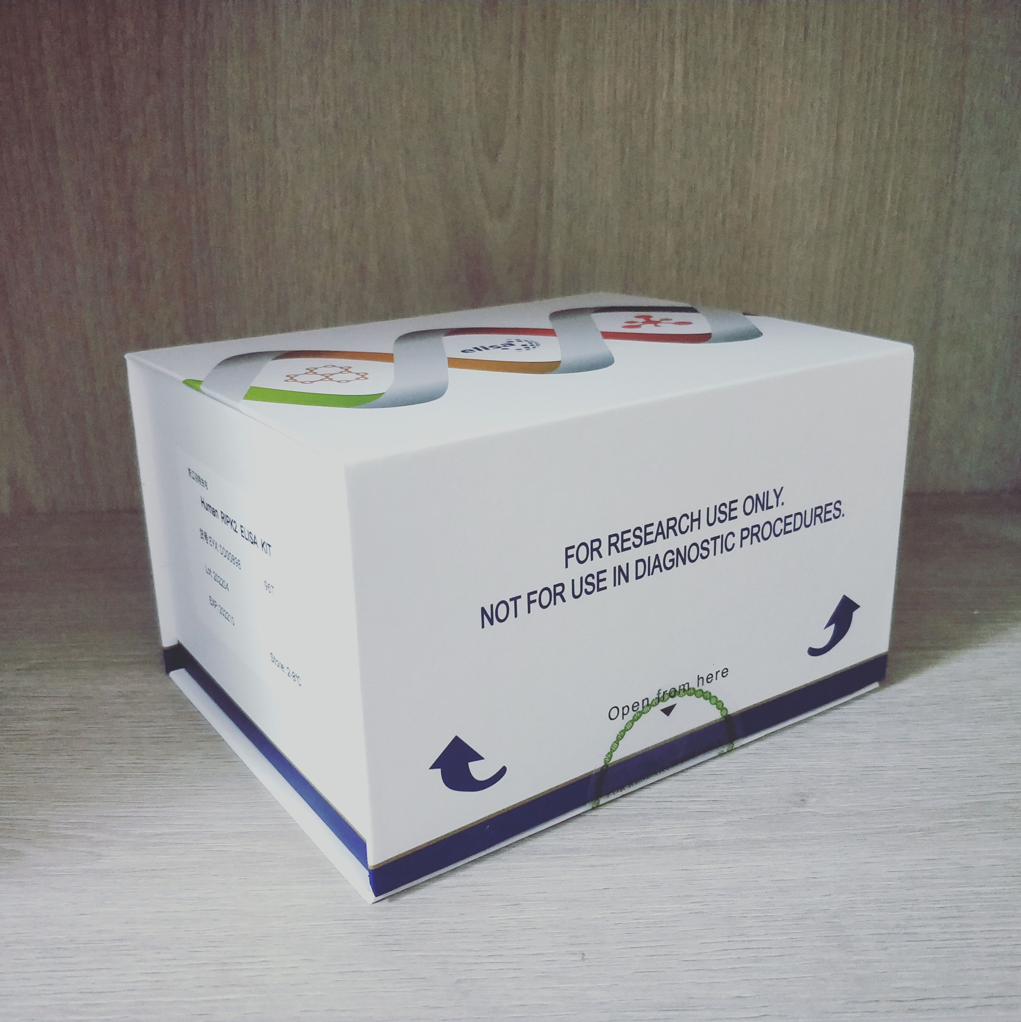 人受体TNFRSF结合丝氨酸苏氨酸激酶2(RIPK2)ELISA Kit