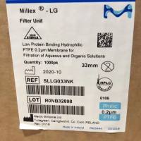 Millipore货号SLLG033NK非灭菌Millex针式过滤器(亲水性PTFE)上海睿安生物13611631389