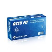 麦迪康 1156D 一次性无粉乳胶手套大号 6g（普通款）