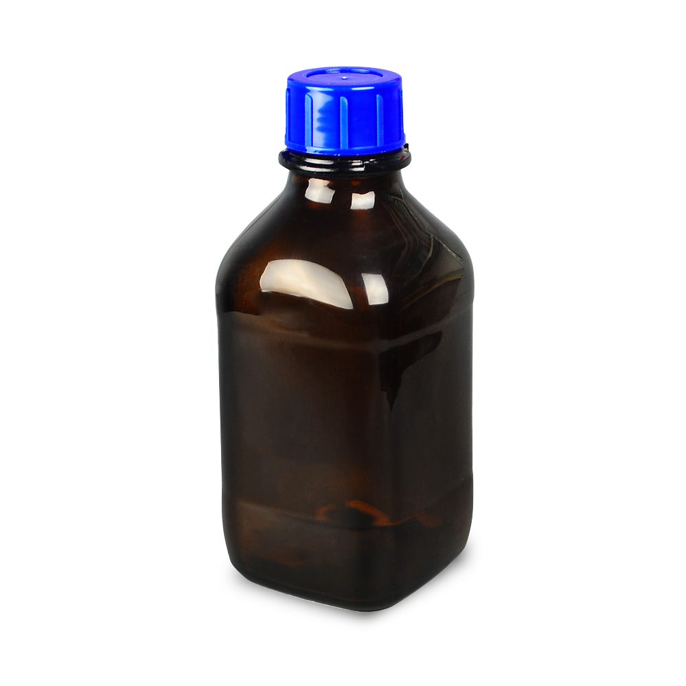 Brand 704018 棕色试剂瓶,螺口,GL45,1000ml未包被，1000m/瓶