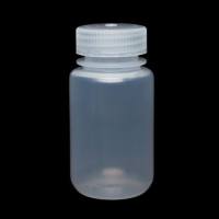 125ml 旋盖广口塑料瓶<瓶身本色白+半透明盖>