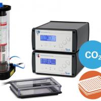 ibidi Stage Top 培养箱多孔板，CO2 – 银线