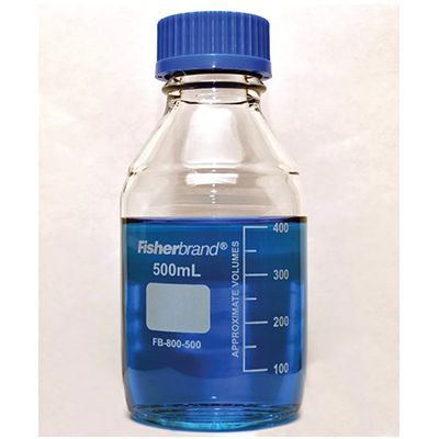 Fisherbrand 蓝盖玻璃试剂瓶 容量500mL 10个/盒 FB800500
