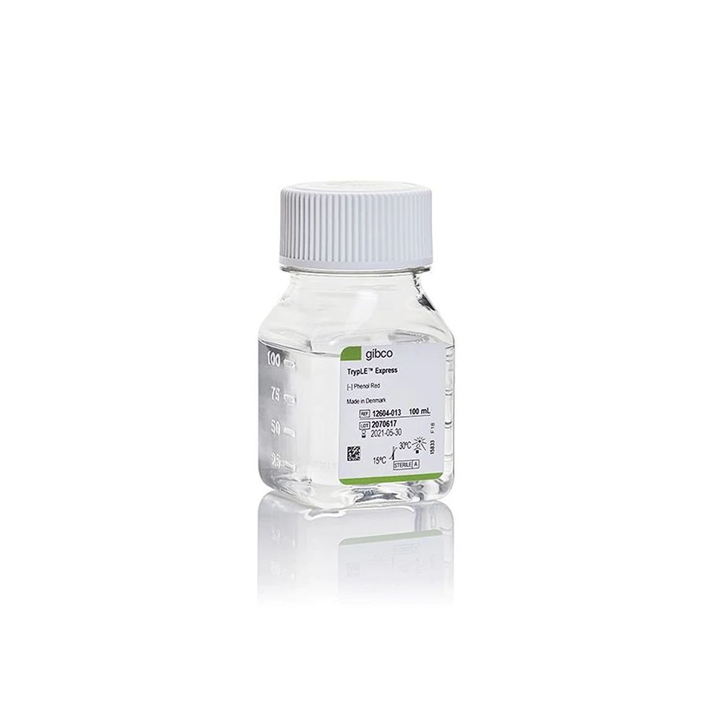 Invitrogen 12604-013 Express重组胰酶细胞消化液（含EDTA，不含酚红），100Ml