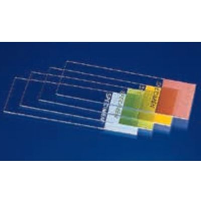 Fisherbrand ColorFrost一次性载玻片 75x25mm 绿色 144片/盒 12550413