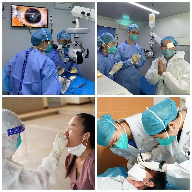 重返清晰「视界」丨广西援老挝消除白内障致盲项目医疗队为当地白内障患者开展手术