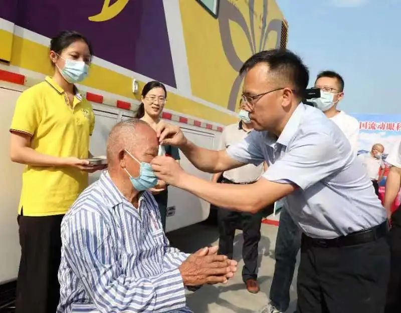中国流动眼科手术车「复明 18 号」项目（融安站）正式启动！
