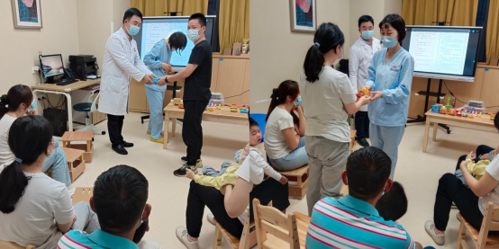 湖南妇女儿童医院儿童康复科联合「长沙市 0-14 岁残疾儿童肢体（脑瘫）康复项目」举办庆国庆系列活动