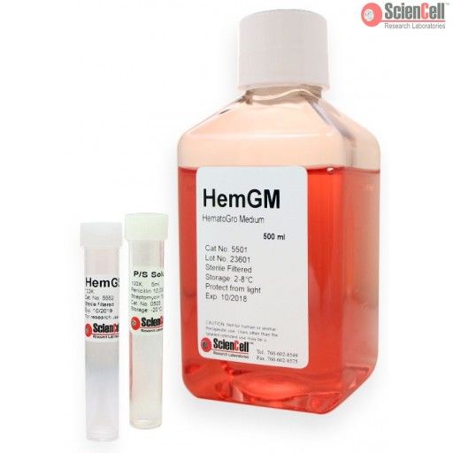 5501 ScienCell造血细胞培养基EenGM，HematoGro Medium
