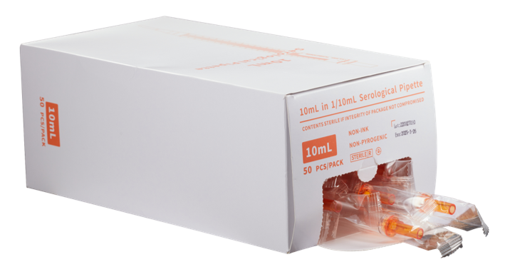 “泉品”新型血清移液管--无油墨短款创新产品