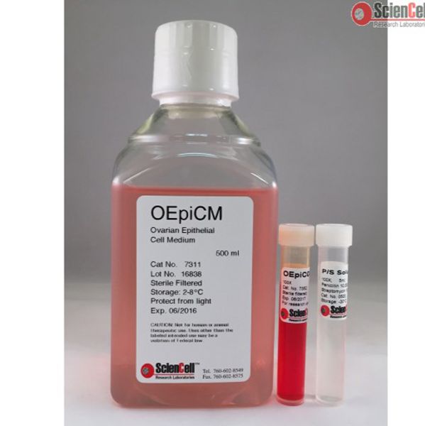 7311 ScienCell 卵巢上皮细胞培养基OEpiCM，Ovarian Epithelial Cell Medium