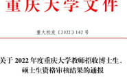 重庆大学附属黔江医院 3 名教师成为重庆大学硕士生导师