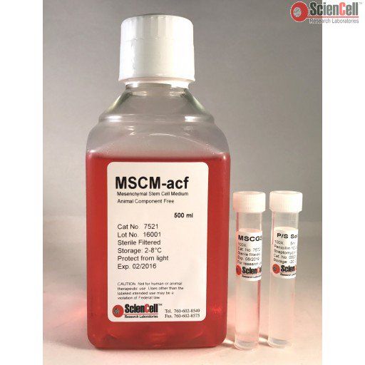 7521 ScienCell 简充质干细胞培养基-无动物成分，Mesenchymal Stem Cell Medium-animal component free