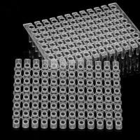 0.2ml 96孔可拆卸无裙边PCR板96联光学平盖