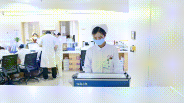桂林医学院第二附属医院上线黑科技：智能轨道物流传输系统