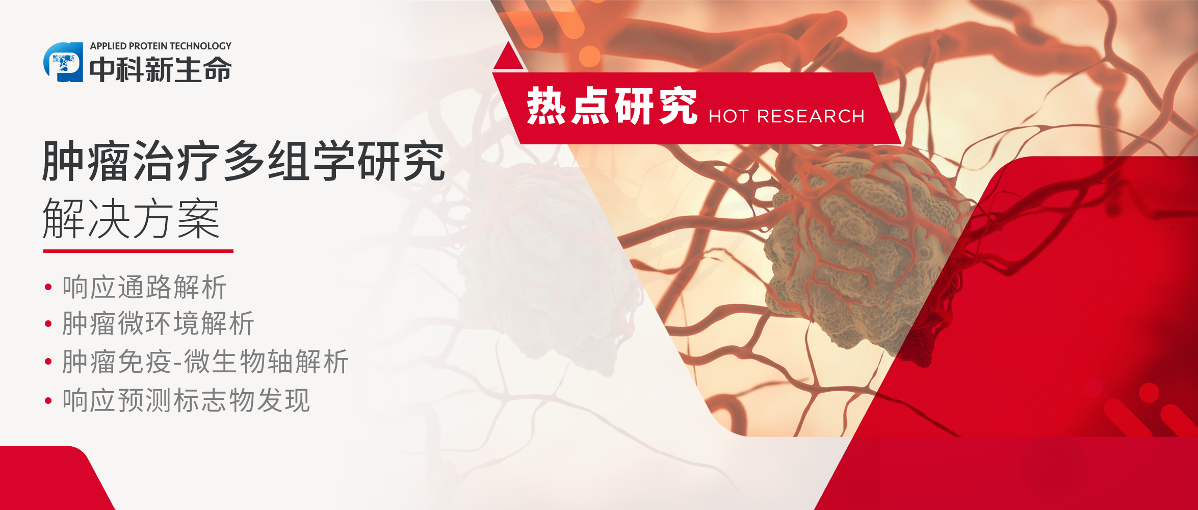 肿瘤治疗多组学研究解决方案